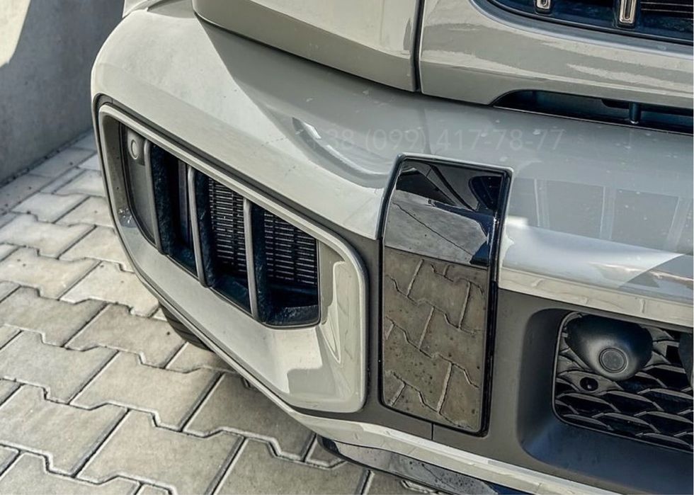 Обвес 2025+ G63 AMG Mercedes W463A W464 W465 Бампер Решетка Рестайлинг