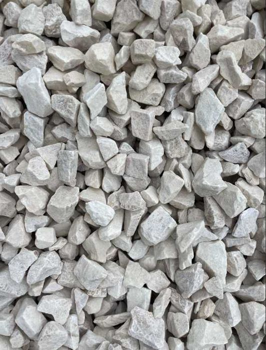 Grys Kremowy Perłowy Kamień Dekoracyjny Ogród Opaska Rabata Żwir