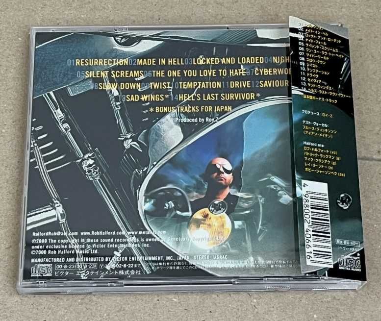 Halford - Resurrection +2 bonus (Versão Japonesa)