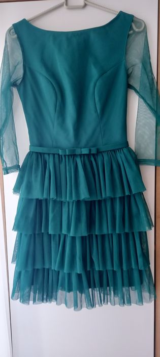 Sukienka butelkowa zieleń XS