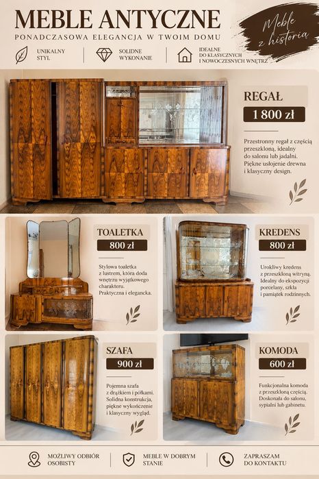 Toaletka Vintage