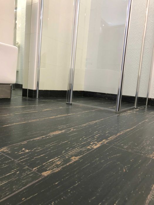 Płytki Gres 120x20cm Herrera Nero imitacja stara deska Str Paradyz G1