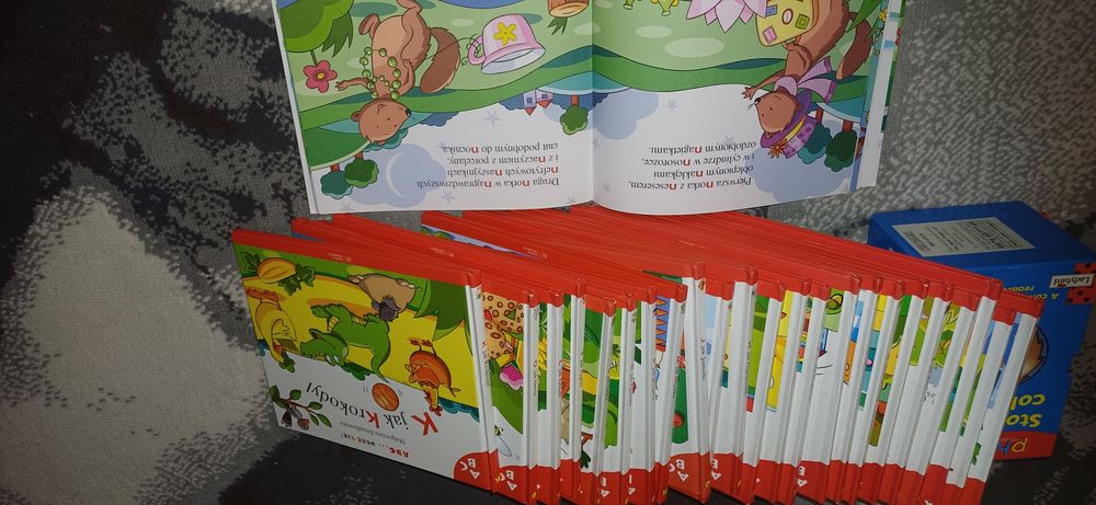 ABC Ucze się - nauka alfabetu - 24 książeczki