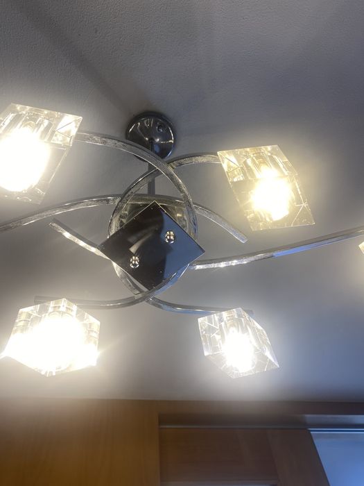 Conjunto de 2 candeeiros elegantes