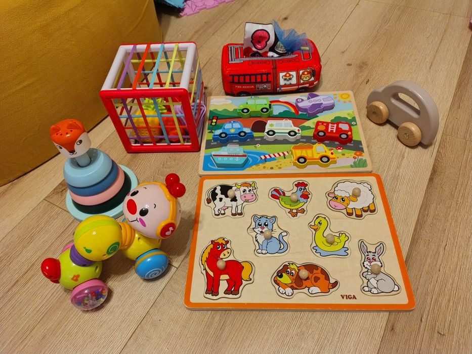 Zabawki dla dziecka 0-12m Atest bezpieczne firmowe