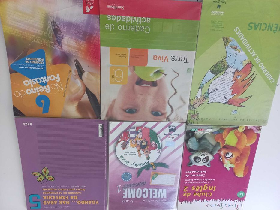 Cadernos de Atividades do 5º ao 10º à sua escolha