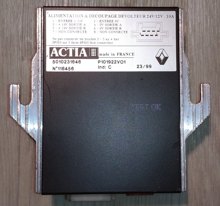 Оригінальний перетворювач 24V-12V / Renault Premium / Франція