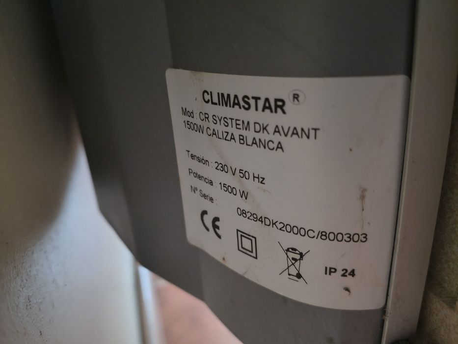 Aquecedor eléctrico de parede