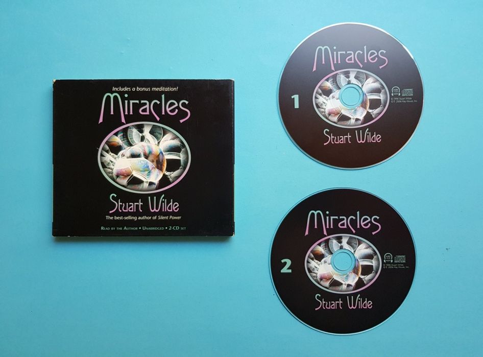 CDs Audiolivros Lei da Atração, Meditação, Anjos (em inglês)