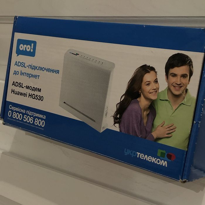ADSL-модем Huawei HG530, Укртелеком роутер