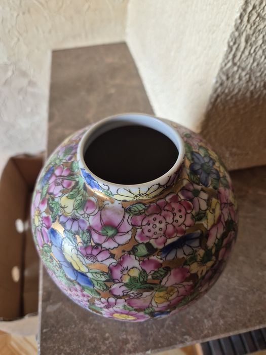 Pote Oriental Mil flores