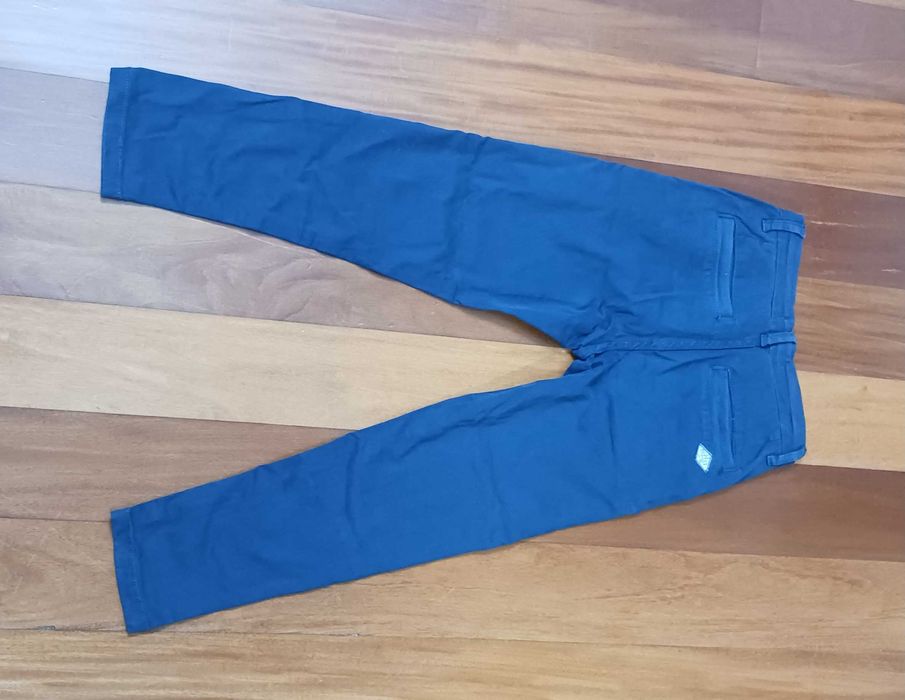 2 Calças de sarja para criança - 7/8 anos