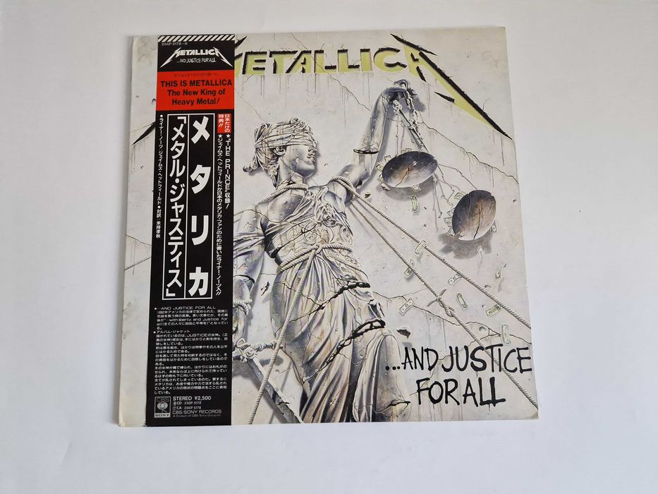 Metallica – Master OfMetallica – ...And Justice For All (LP, 1988) JAP
