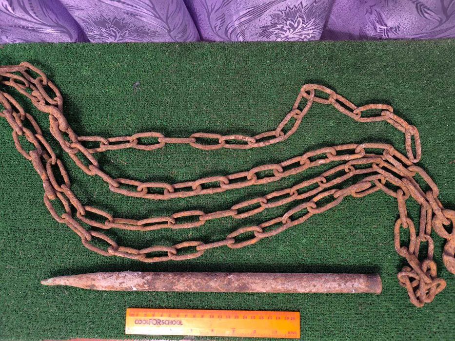 Цепка 3 метри з колишком  бу - 80 грн