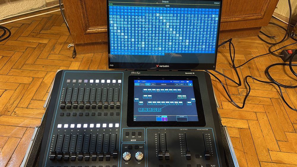 Chamsys Q10 Panel Sterowania DMX