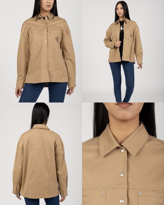 Рубашка Calvin Klein Jeans женская оверсайз, р. М, Новая