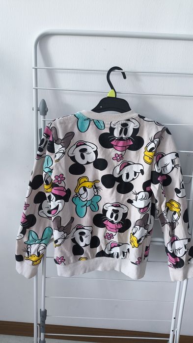 Bluza rozpinana myszka Miki rozmiar 134