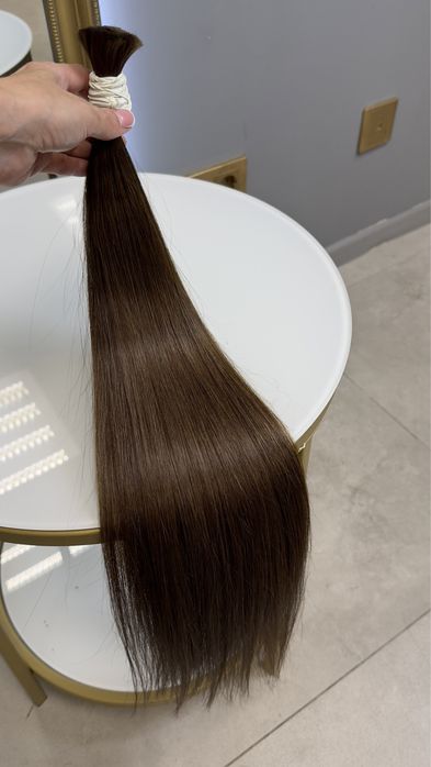 Волосы для наращивания. Русые Натуральные волосы 50, 60 и 70 см