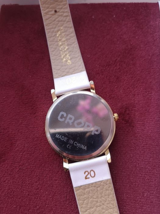 Nowy Damski zegarek rower pasek skóra naturalna