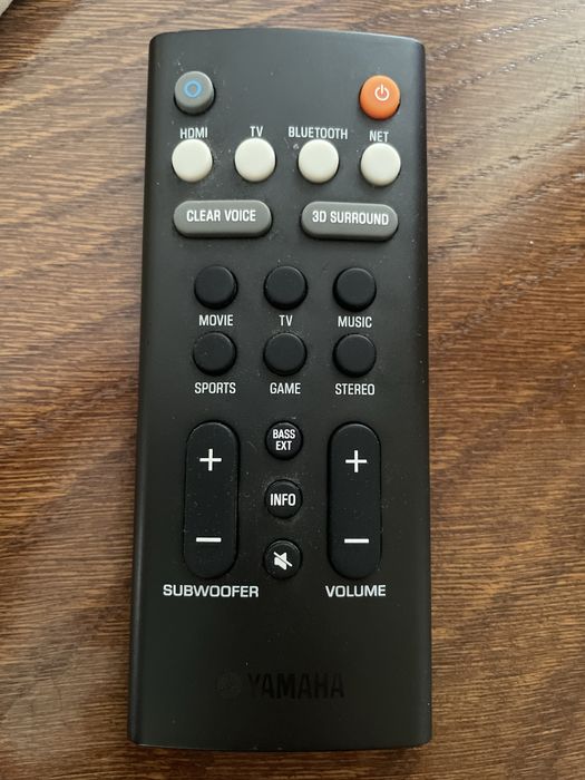 Yamaha YAS-209 + NS-WSW44 Soundbar 2.1 Bluetooth Wi-Fi Alexa Stan Bardzo Dobry