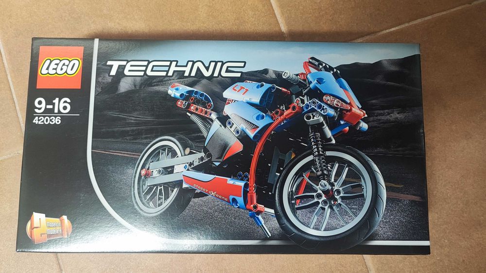LEGO 42036 Technic Street Motorcycle Novo e Selado