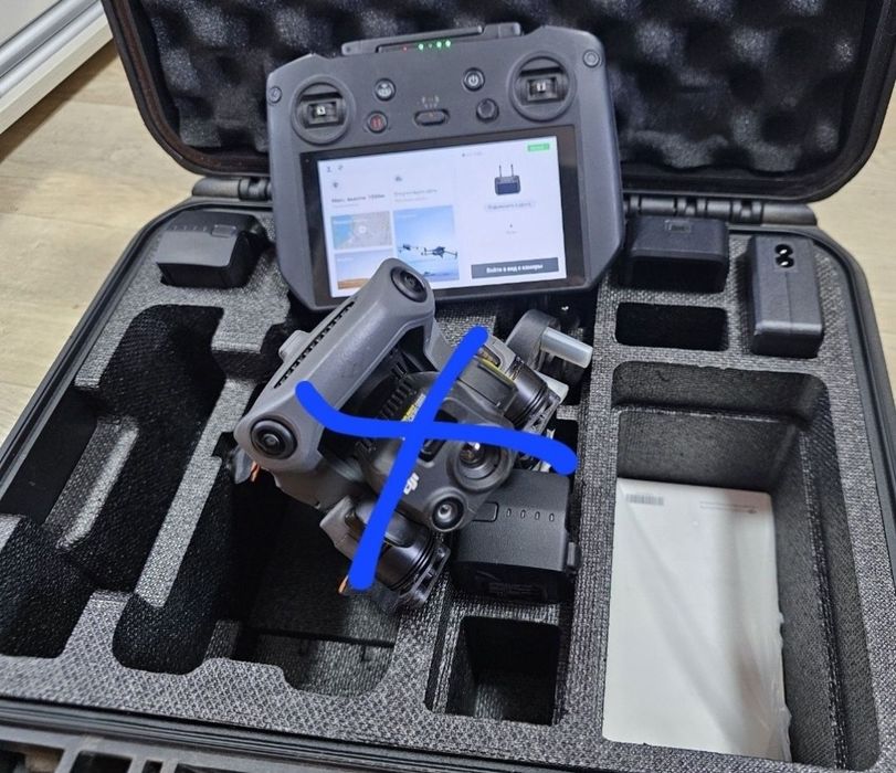 Заводской комплект от квадрокоптера DJI Mavic 3T/3E