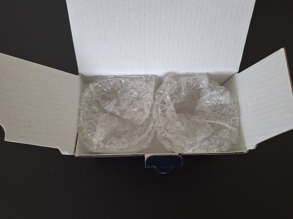 Chávenas de café expresso de parede dupla, 90ml, conjunto de 2