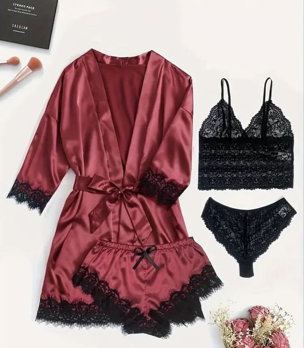 Komplet pizamy seksownej