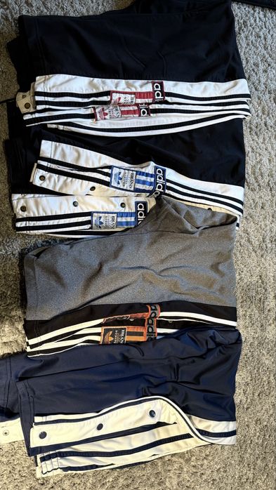 Вінтажні штани Adidas / Спортивні штани на кнопках Adibreak / Оригінал