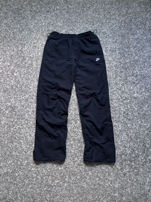 Оригінальні штани Nike tech woven nylon baggy vintage pants широкі спортивки найк теч вувен вовен