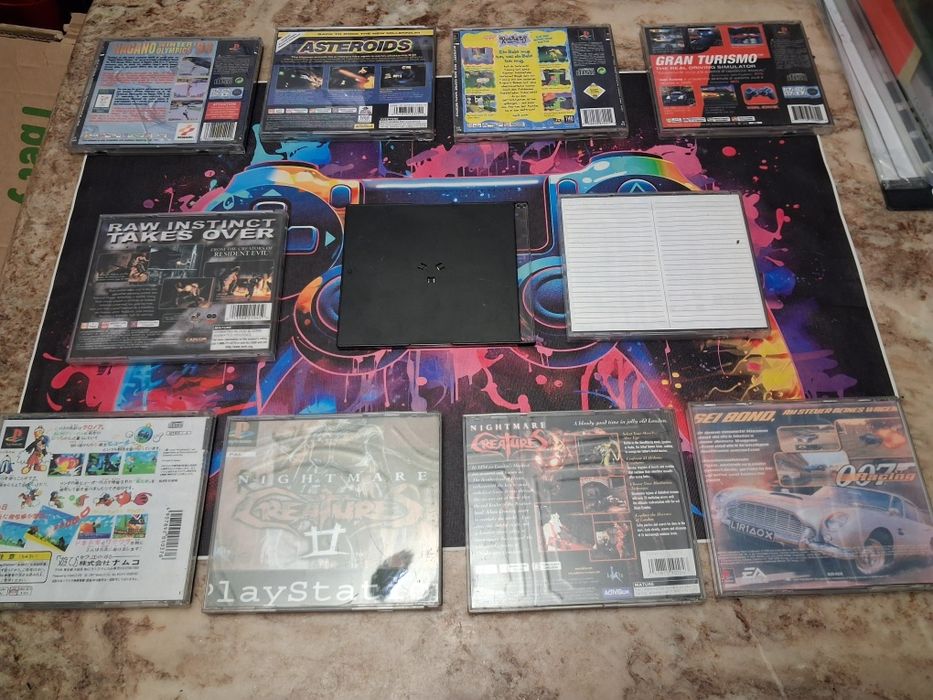 Ru...kie tłoki gry na konsole Sony PlayStation 1 .