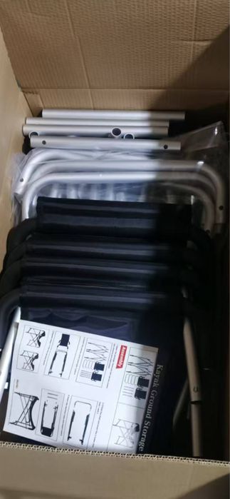 Stojak pod kajak składany alu+nylon - para