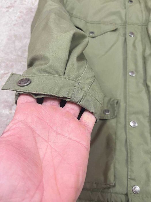 Зимняя мужская куртка fjallraven greenland на флисовой подкладке.