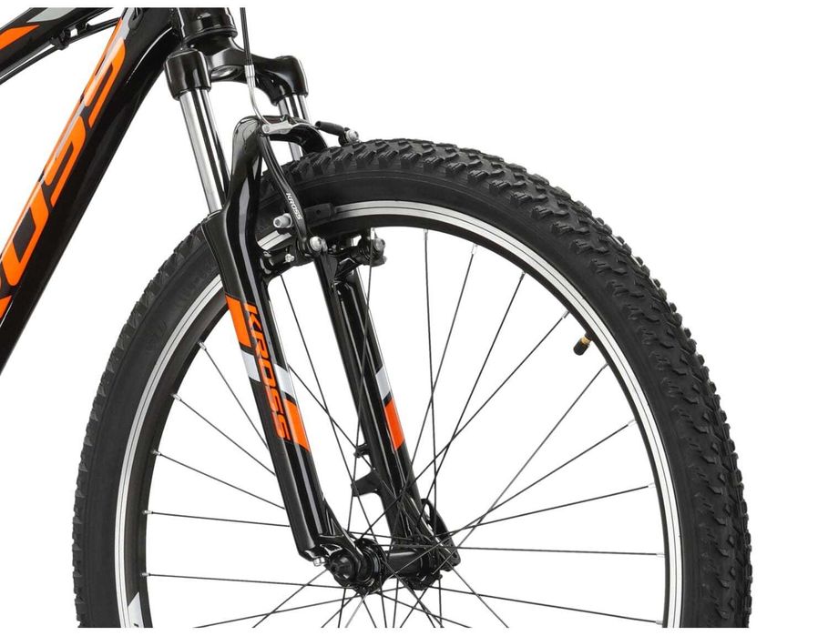 Kross Hexagon 2.0 27,5" czarno-pomarańczowy