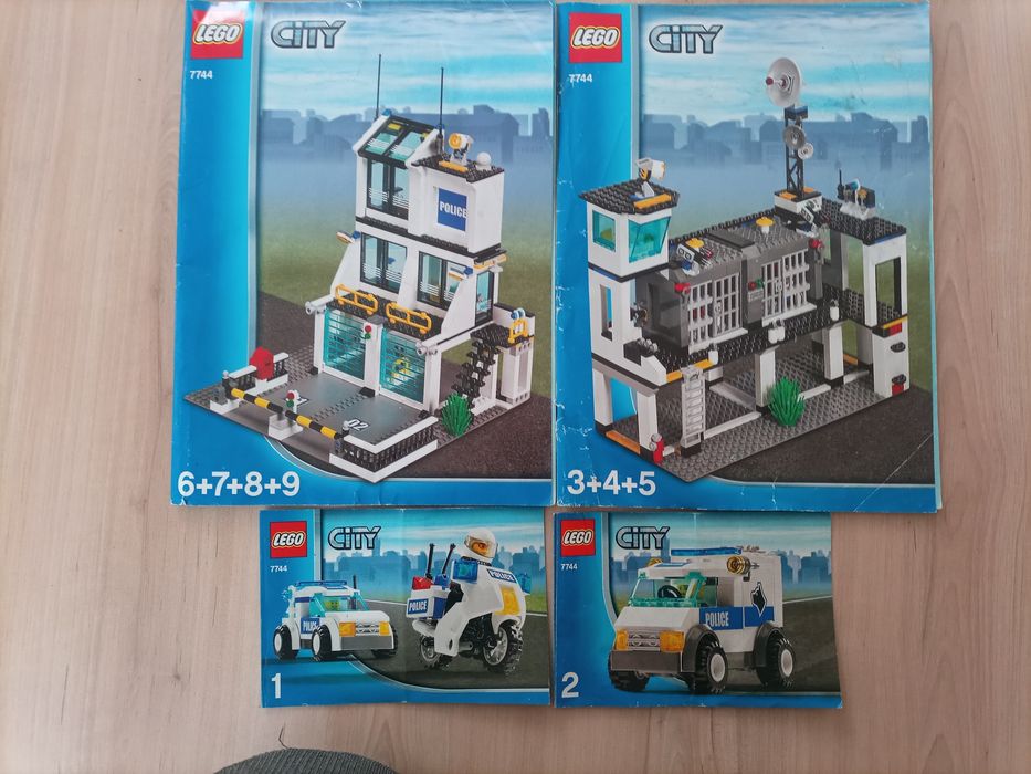 Klocki LEGO policja 7744 komisariat posterunek
