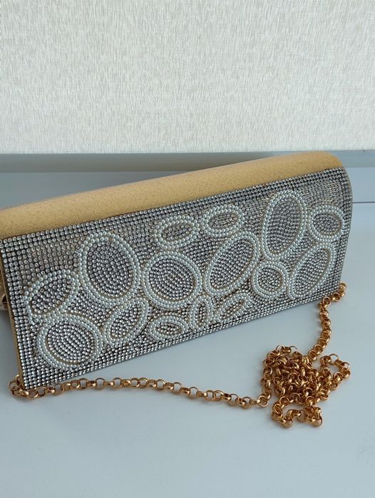 Вечерний клатч-сумка