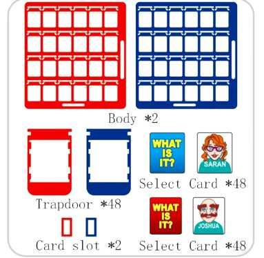 Вгадай хто я настільна гра головоломка Who I Am