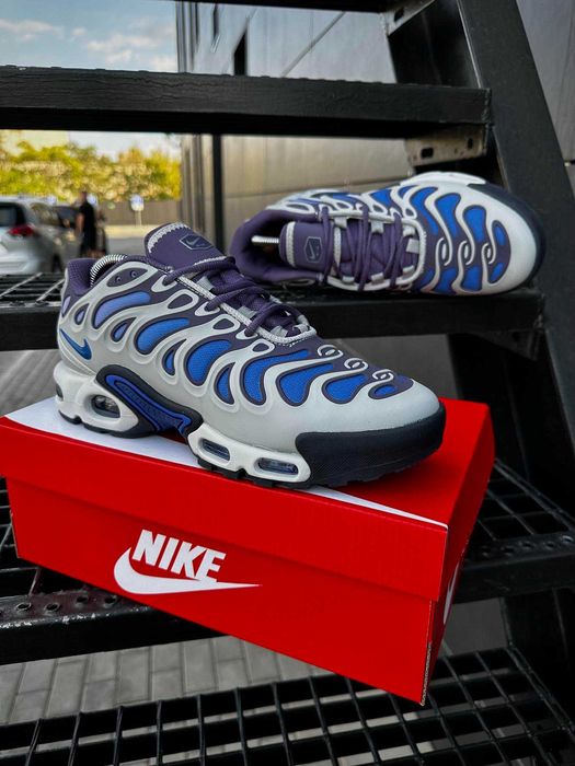 АКЦІЯ! Кросівки Nike Air TN Plus Drift (сірі & фіолет)  41 - 46