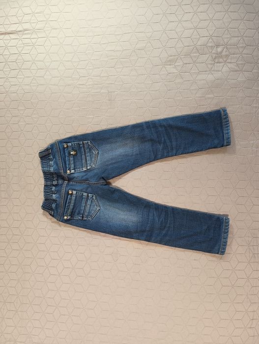 Дитячі джинси на флісі. Утеплені джинси на 5-6 років, зріст 116-122 см