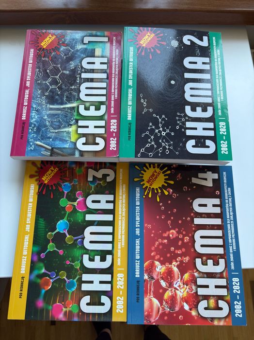 Zbiór zadań Witowski z chemii, 4 części
