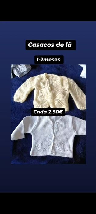 Roupa de bebê para menino em 2 mão