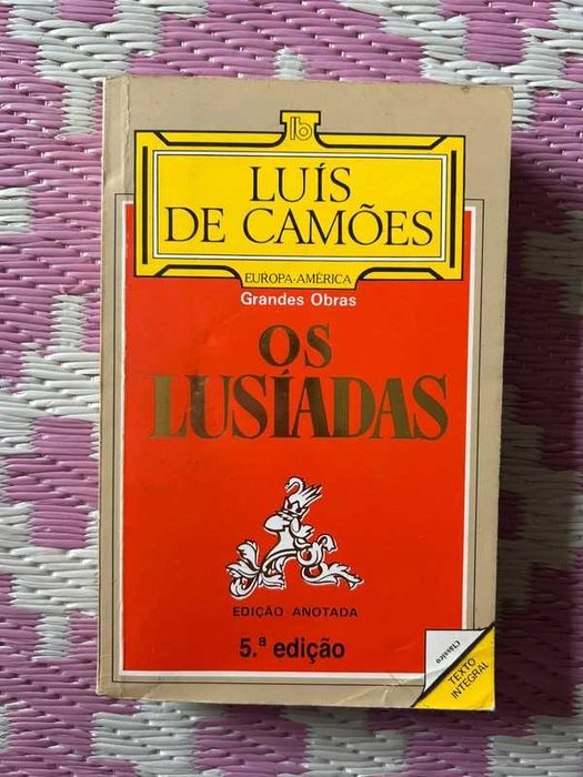 Os Lusíadas - 5a Edição anotada | Luís de Camões (Inclui Portes)