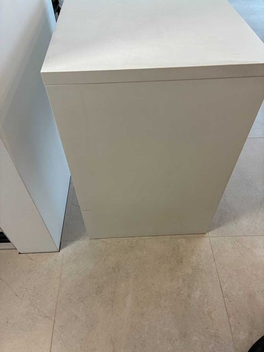 Biurko IKEA MICKE białe z szufladą