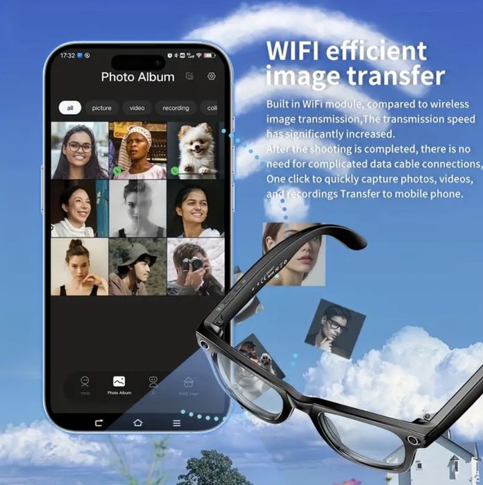 Окуляри з камерою