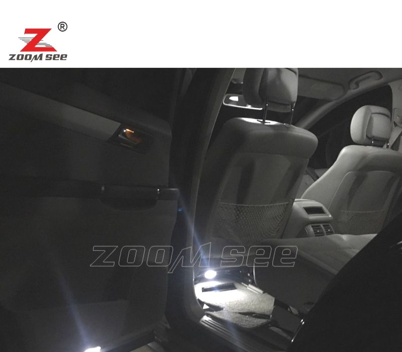 KIT COMPLETO DE 22 LÂMPADAS LED INTERIOR MERCEDES CLASE R W251 R320 R350 R500 06-14