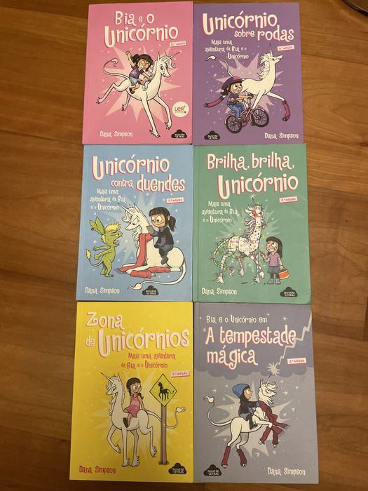Livros Bia e o Unicórnio - volume 1