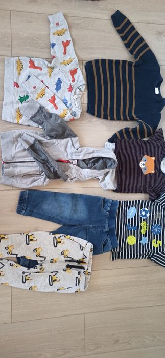 Paka ubrań 86-110 dla chłopca