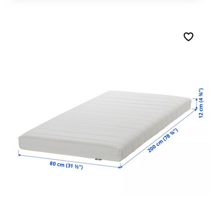 Cama/Sofá IKEA Hemnes + 2 colchões