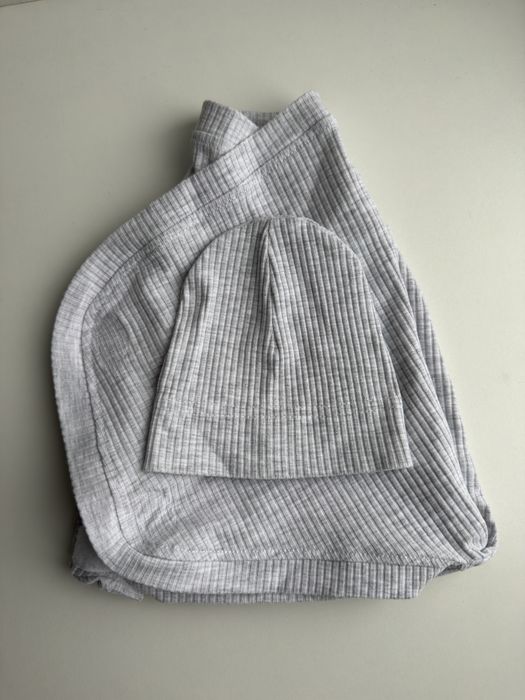 Євро пелюшка на липучках з шапочкою magbaby 0-3 місяці