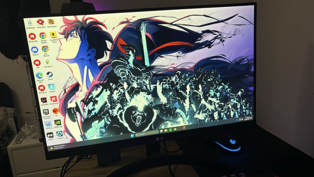 Setup gaming completo: Ryzen 5/ 16GB RAM/ Monitor 75HZ/ Periféricos